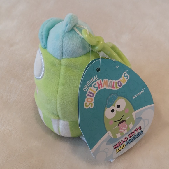 Squishmallow clip Keroppi, Hello Kitty and Friends - Picture 5 of 6